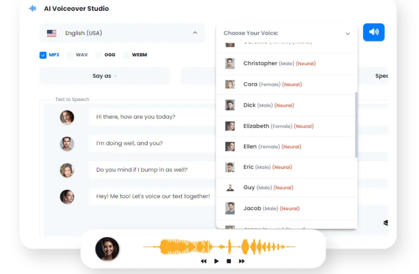 AI синтез голоса